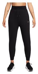 Dri-Fit French Terry Παντελόνι Γυναικείας Φόρμας με Λάστιχο Μαύρο Nike