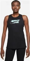 Nike Dri-Fit Icon Clash Αμάνικη Γυναικεία Αθλητική Μπλούζα Μαύρη από το Asos