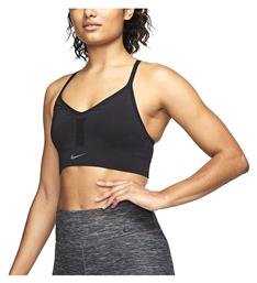 Nike Dri-Fit Indy Seamless Γυναικείο Αθλητικό Μπουστάκι Μαύρο από το Sportcafe