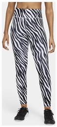 Dri-Fit One 7/8 Icon Clash Running Γυναικείο Cropped Κολάν Ψηλόμεσο Leopard Nike