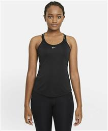 Nike Dri-Fit One Αμάνικο Γυναικείο Top Μαύρο από το Asos