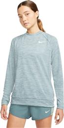Nike Dri-Fit Pacer Μακρυμάνικη Γυναικεία Αθλητική Μπλούζα Γαλάζια από το Outletcenter
