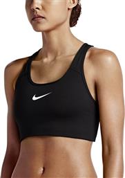 Nike Dri-Fit Pro Classic Swoosh Γυναικείο Αθλητικό Μπουστάκι Μαύρο