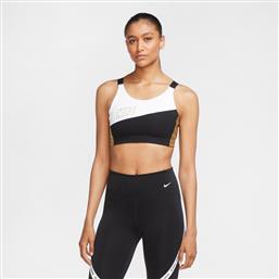 Nike Dri-Fit Swoosh Medium-Support Γυναικείο Αθλητικό Μπουστάκι με Αφαιρούμενη Ενίσχυση από το Zakcret Sports