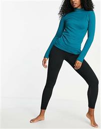 Nike Dri-Fit Yoga Μακρυμάνικη Γυναικεία Αθλητική Μπλούζα Μπλε από το Asos