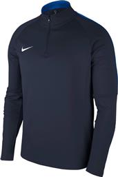 Nike Dry Academy 18 Drill Ανδρική Μπλούζα Dri-Fit Μακρυμάνικη Navy Μπλε από το SportGallery
