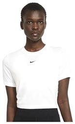 Nike Essential Γυναικεία Μπλούζα Κοντομάνικη Λευκή από το HallofBrands