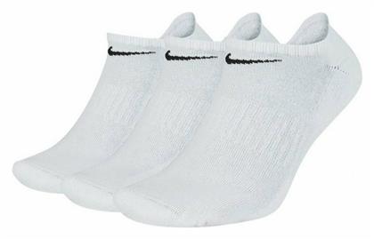 Everyday Αθλητικές Κάλτσες Λευκές 3 Ζεύγη Nike
