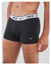 Everyday Cotton Stretch Trunk 3 Pack Ανδρικά Μποξεράκια 3Pack Μαύρα Nike