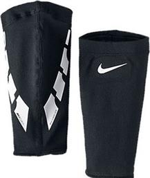 Nike Guard Lock Elite Leg Sleeves για Επικαλαμίδες Ποδοσφαίρου Μαύρα