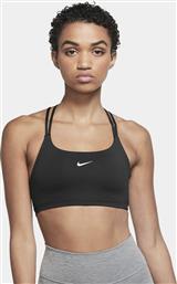 Nike Dri-Fit Indy Γυναικείο Αθλητικό Μπουστάκι Μαύρο με Επένδυση & Ελαφριά Ενίσχυση