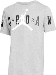 Nike Jordan Stretch Αθλητικό Ανδρικό T-shirt Γκρι με Λογότυπο από το Cosmossport
