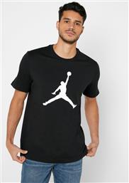 Jordan Jumpman Αθλητικό Ανδρικό T-shirt Μαύρο με Λογότυπο από το SportGallery