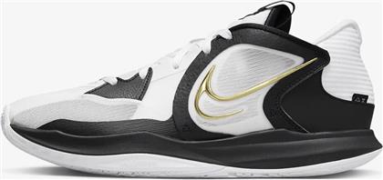 Nike Kyrie Low 5 Χαμηλά Μπασκετικά Παπούτσια White / Metallic Gold Black