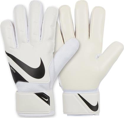 Nike Match Γάντια Τερματοφύλακα Ενηλίκων Λευκά