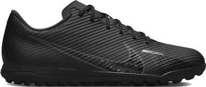Nike Mercurial Vapor 15 TF Χαμηλά Ποδοσφαιρικά Παπούτσια με Σχάρα Black / Dark Smoke Grey / Summit White / Volt από το Cosmos Sport