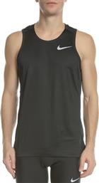 Nike Miler Ανδρική Μπλούζα Dri-Fit Αμάνικη Μαύρη από το HallofBrands