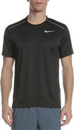 Nike Miler Αθλητικό Ανδρικό T-shirt Dri-Fit Μαύρο Μονόχρωμο από το Cosmossport