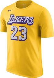 Nike NBA Lakers Dry Yellow από το Cosmossport