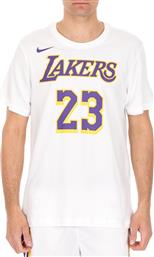 Nike NBA Los Angeles Lakers LeBron James Dri-FIT White από το Factory Outlet