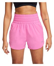 One Γυναικείο Ψηλόμεσο Αθλητικό Σορτς Dri-Fit Ροζ Nike