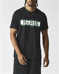 Nike Paris Saint-Germain Αθλητικό Ανδρικό T-shirt Μαύρο με Στάμπα