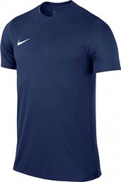 Nike Park VI Jersey Αθλητικό Ανδρικό T-shirt Μπλε Μονόχρωμο από το SportGallery