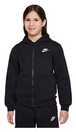 Παιδική Ζακέτα Φούτερ Sportswear Club Μαύρη Nike