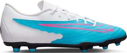 Nike Phantom GX Club FG/MG Χαμηλά Ποδοσφαιρικά Παπούτσια με Τάπες Baltic Blue / White / Laser Blue / Pink Blast