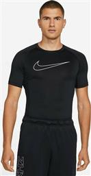 Nike Race Ανδρικό T-shirt Dri-Fit Μαύρο με Λογότυπο