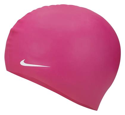 Solid Σκουφάκι Κολύμβησης Ενηλίκων από Σιλικόνη Ροζ Nike