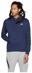 Sportswear Club Φούτερ Midnight Navy με Κουκούλα Nike