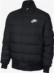 Nike Sportswear Down Fill Ανδρικό Μπουφάν Puffer για Χειμώνα Μαύρο από το Factory Outlet