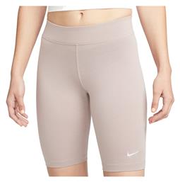 Sportswear Essential Running Γυναικείο Ποδηλατικό Κολάν Ψηλόμεσο Diffused Daupe Nike