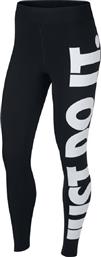 Nike Dri-Fit Sportswear Leg-A-See JDI Training Γυναικείο Μακρύ Κολάν Μαύρο από το Factory Outlet