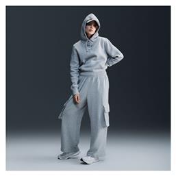 Sportswear Phoenix Φούτερ Γκρι με Κουκούλα Nike