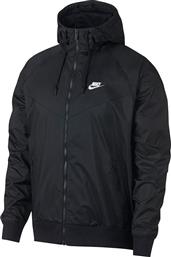 Nike Sportswear Ανδρικό Μπουφάν Αντιανεμικό για Χειμώνα Μαύρο από το Cosmossport