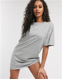 Nike Swoosh Mini Αθλητικό Φόρεμα T-shirt Κοντομάνικο Γκρι από το HallofBrands