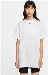 Nike Swoosh Mini Κοντομάνικο Αθλητικό Φόρεμα Μακό Λευκό από το Asos