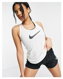 Nike Swoosh Γυναικεία Μπλούζα Αμάνικη Λευκή από το Athletix