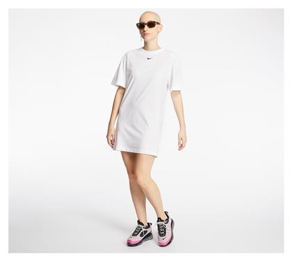 Nike Swoosh Mini Αθλητικό Φόρεμα T-shirt Κοντομάνικο Λευκό από το Asos