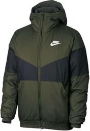 Nike Synthetic Fill Hooded Khaki από το Plus4u