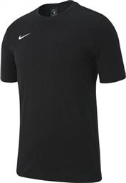 Nike Team Club 19 Αθλητικό Ανδρικό T-shirt Μαύρο Μονόχρωμο από το SportGallery