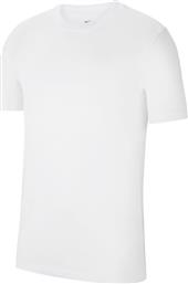 Nike Team Club 20 Αθλητικό Ανδρικό T-shirt Λευκό Μονόχρωμο