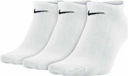 Nike Value Αθλητικές Κάλτσες Λευκές 3 Ζεύγη