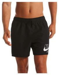 Volley Short Ανδρικό Μαγιό Σορτς Μαύρο Nike