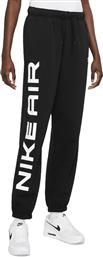 Nike W NSW AIR FLC Παντελόνι Γυναικείας Φόρμας Μαύρο Fleece