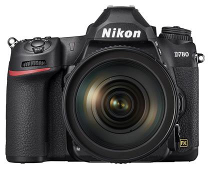 DSLR Φωτογραφική Μηχανή D780 Full Frame Kit (AF-S 24-120mm F4G ED VR)Kit (smc DA 18-135mm F3.5-5.6 ED AL [IF] DC WR) Black Nikon