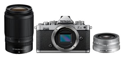 Z Fc Kit (Z DX 16-50mm F3.5-6.3 VR + Z DX 50-250mm F4.5-6.3 VR) Ασημί Nikon