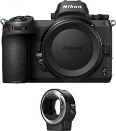 Nikon Z6 Body + FTZ Mount Adapter Black από το Kotsovolos